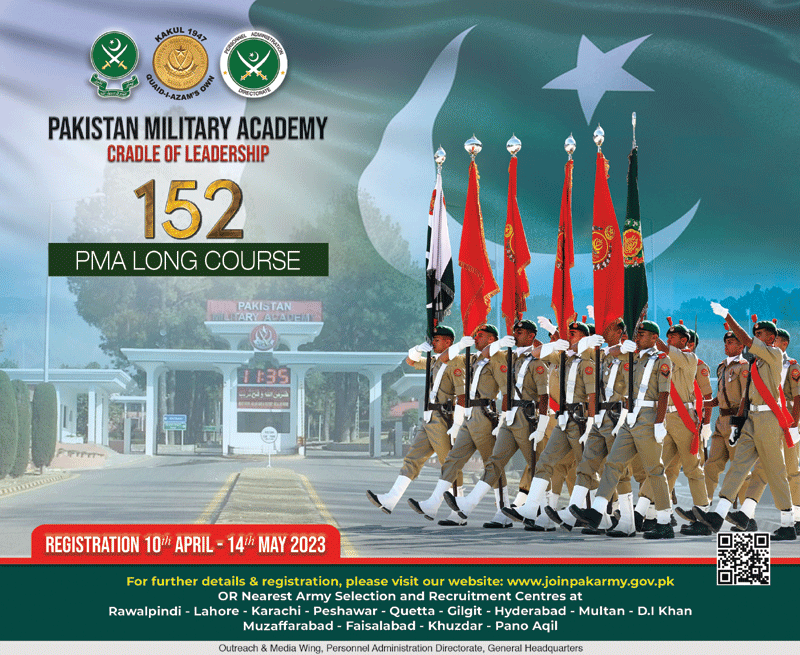 PMA Long Course 152 Join Pak Army