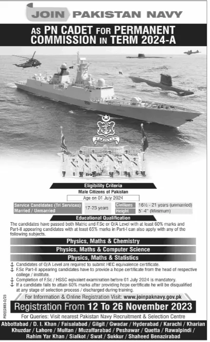 Join Pak Navy