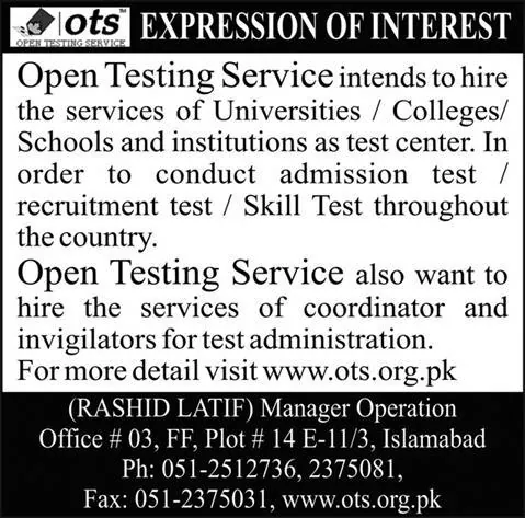 OTS Jobs