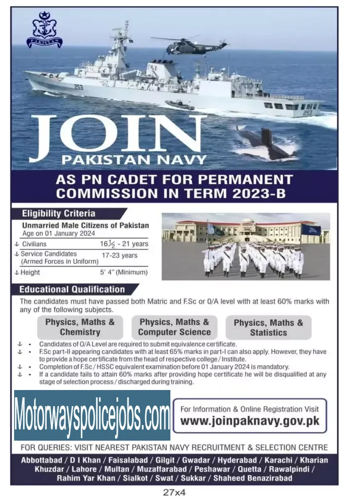 Pak Navy Jobs