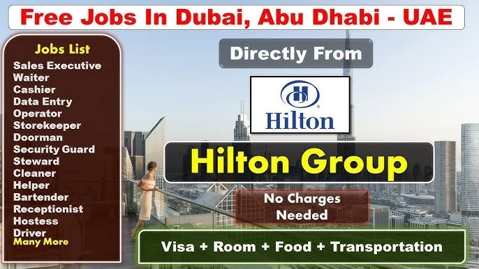 Hilton Hotel Jobs In Dubai UAE 2025