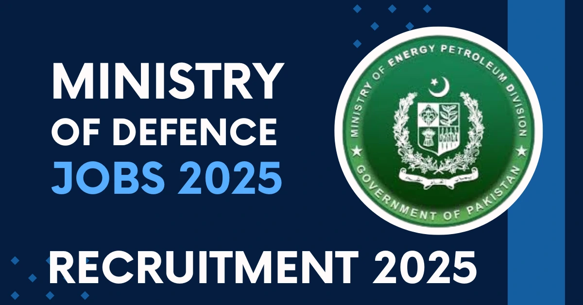 Ministry of Defence Jobs 2025 recruitments.com.pk